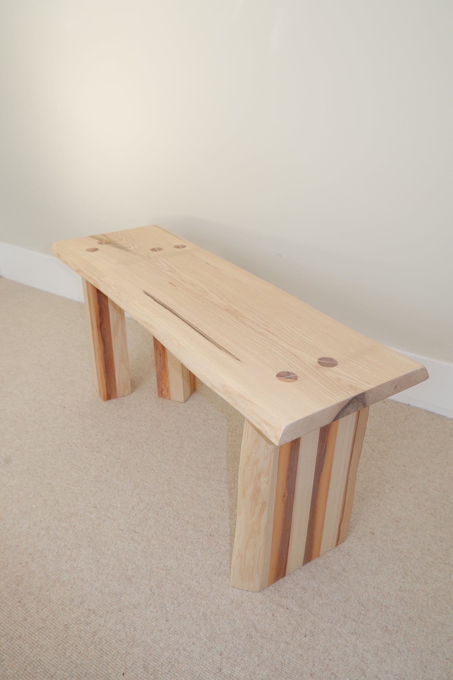 Ash and Yew Bench