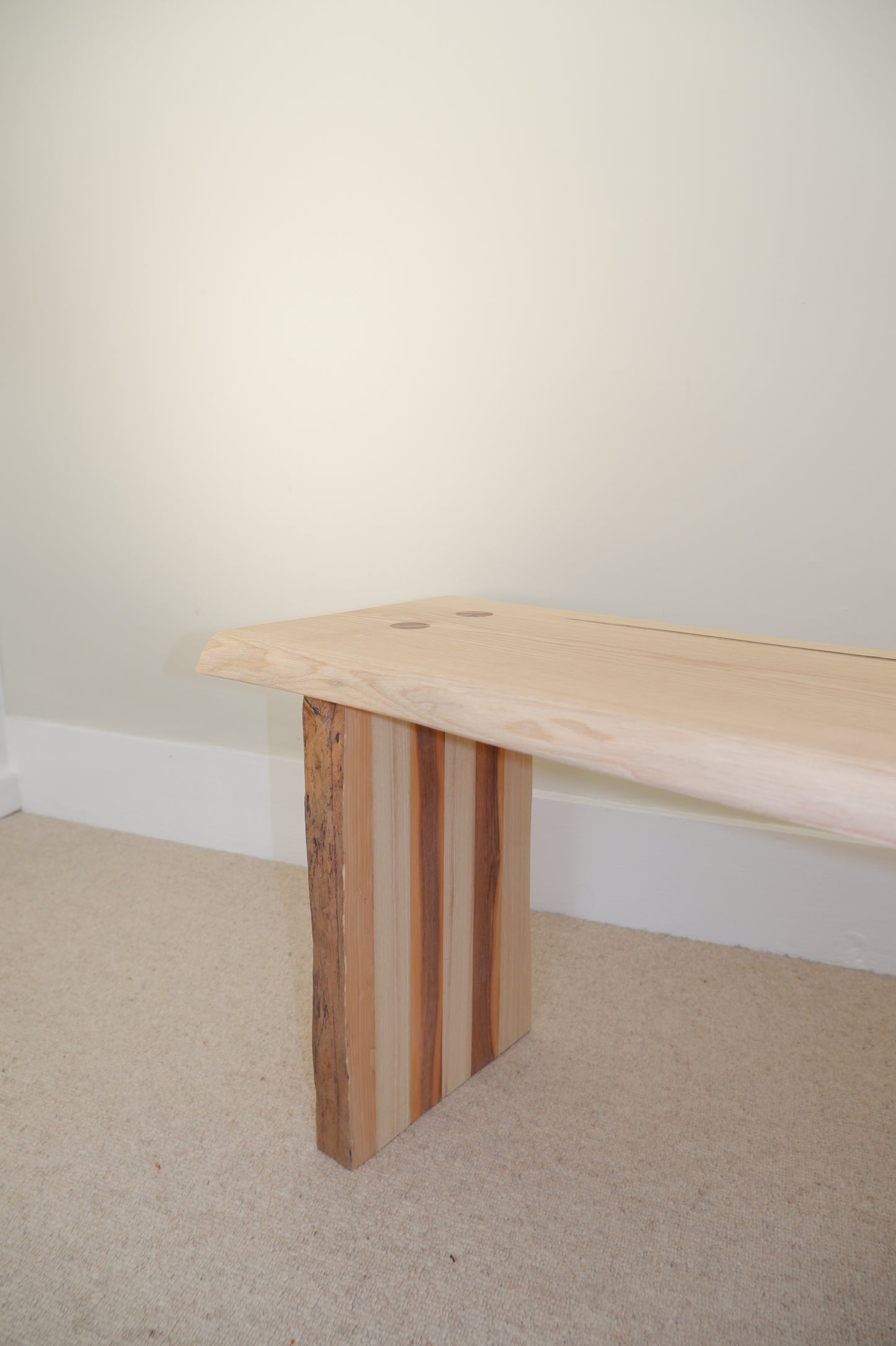 Ash and Yew Bench