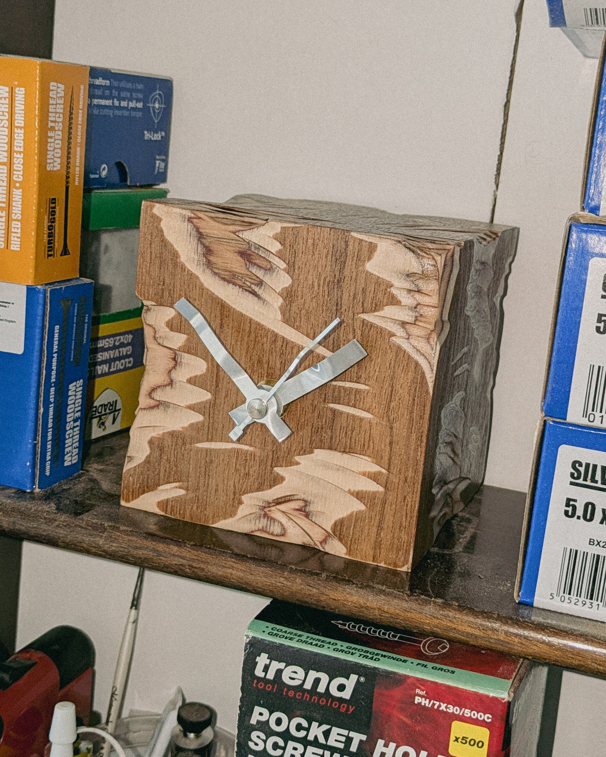 Acid Mantel Clock
